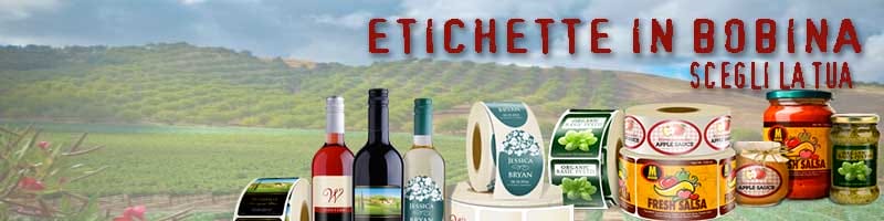 Etichette in bobina, scegli la tua!