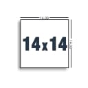 14x14 Orizzontale