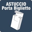 Astuccio Porta Biglietti Verticale