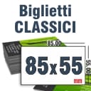 Biglietti da Visita 85 x 55  - 350gr + UV