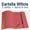 Cartella Ufficio 3 lembi Manilla Azzurro