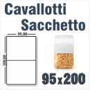 Stampa Cavallotti chiudi Sacchetto 95x200