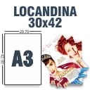 Locandine A3 250gr 4+4