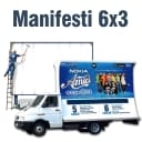 Stampa Manifesti 6x3 mt