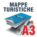 Mappe Turistiche A3 Orizzontale 135 gr