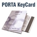 Porta Key Card 90 x 60 con alette