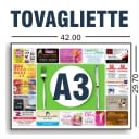 Tovagliette Usomano per Ristoranti e Pub A3